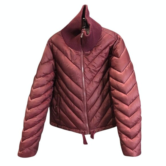 Samantha Sipos Cropped Puffer Jacket size m medium - Picture 2 of 5